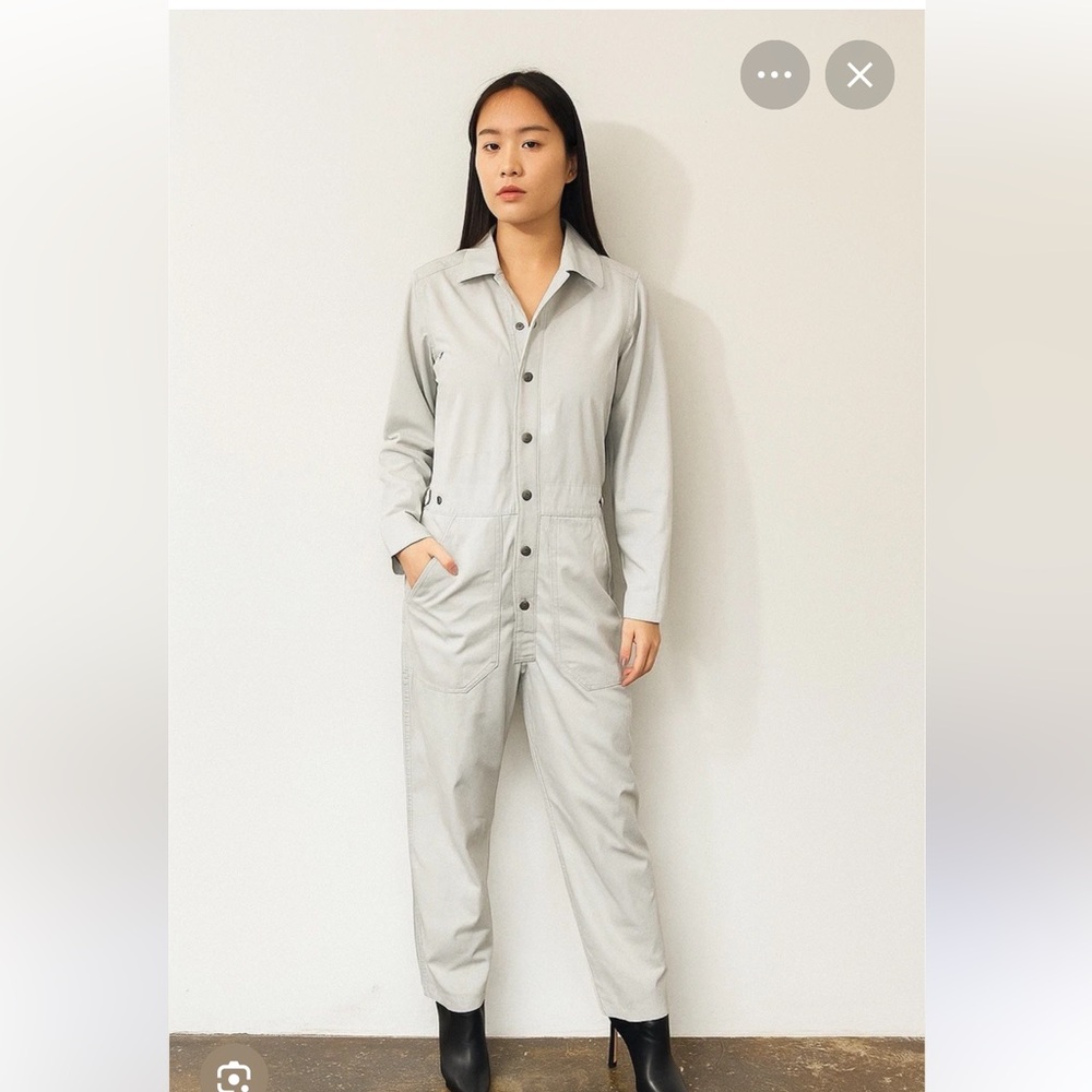 G-Star Cream Jacket with Button Accents